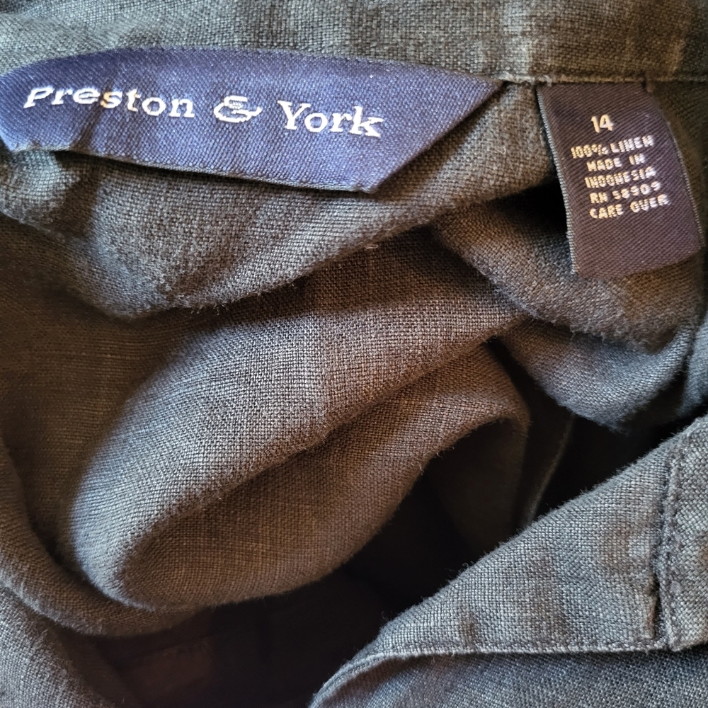 Preston & York Plus Sleeveless Top Black sz 14 - Picture 3 of 4